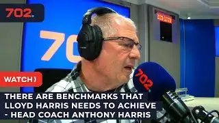 There are benchmarks that Lloyd Harris needs to achieve - Head coach Anthony Harris