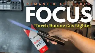 Pemantik Api ! Focus Torch Butane Gas Lighter