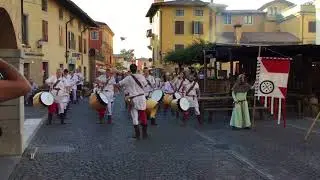 Tamburi Cividale apertura del Palio 2017