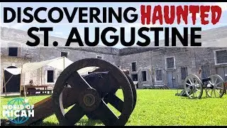 Discovering Haunted St. Augustine! Castillo De San Marcos Fort & The Old Jail! - WOM 263