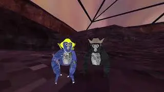 Doing A lil monke manhunt with friends and fans @_GorillaTagVR @MrBirdzzOfficial @NightRBLX10 