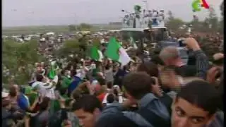 Larrive de La victorieuses &eacute;quipe national Alg&eacute;rienne (part 01)