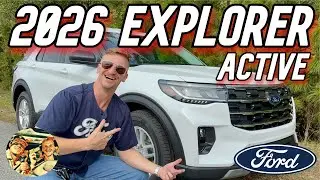 НОВЫЙ FORD EXPLORER ACTIVE RWD 2026 ГОДА | ВНЕДОРОЖНИК ОКСФОРД БЕЛЫЙ 🚙 | 2.3 Л ECOBOOST | ПОЛНЫЙ ...