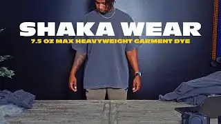 Shaka Wear [ОБЗОР] | 7,5 унций Max Heavyweight Garment Dye | MadHaus