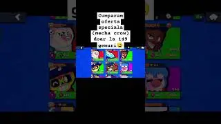 buying the special Offer(mecha crow) only at 149 gems😀 #brawlstars #offer #crow #mecha #shorts