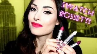 LIP SWATCH: NUOVI ROSSETTI OPACHI... E UN ROSSETTO BIANCO!? | CherylPandemonium