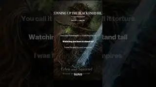 RUNNING UP THE BLACKENED HILL