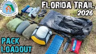Ocean to Lake Trail BACKPACKING Loadout - 62 miles (Florida)