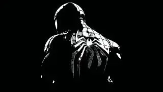 Monochrome Spider Man 4k anime Live Wallpaper