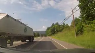 Driving Through Monroe, Pennsylvania