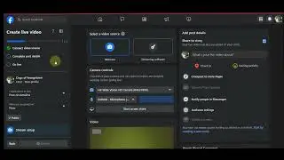 Obtaining your Facebook Live Embed Code