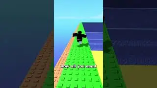 Глюк с метанием сквозь стену в игре Escape Tsunami для Brainrots