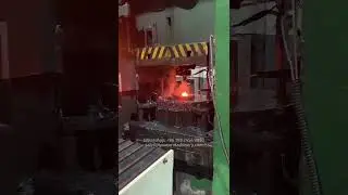 (For Brass) Fully Automatic Vertical Hot Forging Machine with Heating Furnace