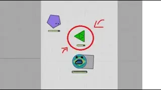Arras.io Shorts - Achei um Rainbow Beta Triangle!
