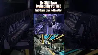 NYE Limos, Party Buses & More Still Available