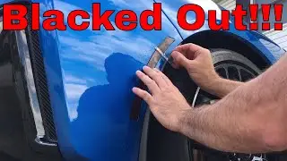 Blackout Kit Install for Side & Rear Reflectors - C7 Corvette