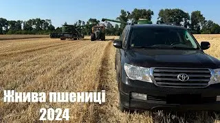Жнива пшениці 2024! John Deer 9660STS; John Deer 9600 та інші