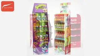 ILove Packaging Custom Cardboard Display #walldisplayshelves #displayshelf