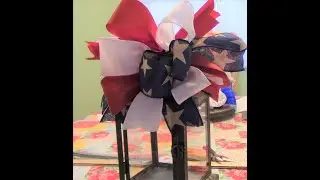 Craftoutlet haul and Red, White & Blue Funky Bow