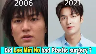Lee Min Ho ever had Plastic surgery ?