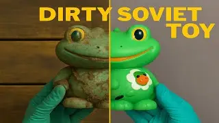 Satisfying Cleaning 🧼 Old Dirty Soviet Toy Restoration ✨ ASMR Cleaning #cleaning #satisfying #asmr
