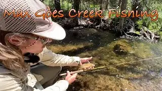 Small Stream Dry Fly Fishing with Max