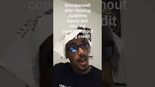 Sssniperwolf after doxxing JacksFilms house🤦🏽&zwj;♂️ #memes #shorts