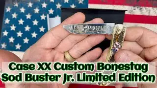 Case XX Custom Bonestag Sod Buster Jr. Limited Edition