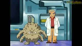 Graveler attacks Professor Oak | Professor Oak Funny Moments