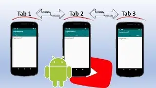 Android Studio Tab Tutorial / Fragments