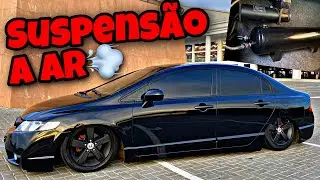 MOSTREI A SUSPENSÃO DO CIVIC REBAIXADO NOS DETALHES