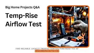 Temp-Rise CFM Check: Single-Tap Airflow Test