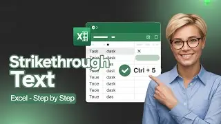 How to Strikethrough Text in Excel (Step-by-Step Guide)