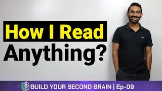 Effectively Read Articles and Make Notes(9/10) - Build Your Second Brain(BYSB) #secondbrain