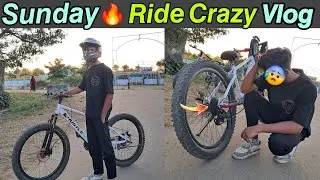 Cycle Sunday vlog 🔥and  freewheel khrab ho gaya 😰  || #cyclestunt #vlog ...