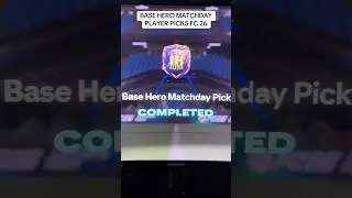 ВЫБОР БАЗОВОГО ГЕРОЯ FC 26 #fyp #fc26 #heroplayerpick #playerpick #fut #shorts #reels #heropack