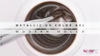 N&BF Metallic UV Color Gel Modern Mocca