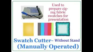 Working Video of Swatch Cutter 12 inches| Q-Test |#AmithGarmentServices