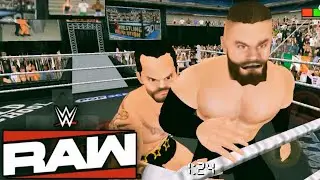 Wrestling Empire: CM Punk vs Finn Balor WWE Raw Match Recreate