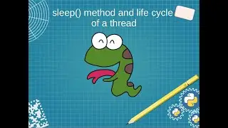 sleep and life cycle of a thread