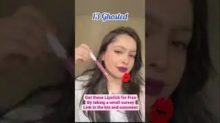 FREE lipstick💄Survey link in the Description box & Comment