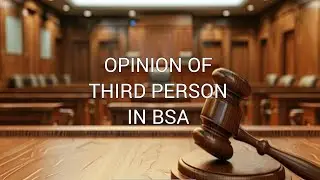 Opinion of third persons - Section 39 - 45 BSA