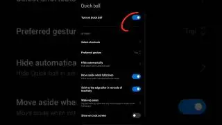 how to turn on quick ball redmi  note 8 🤩 #youtubeshorts #android #trending #redmi #easy