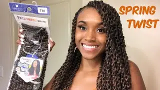 SPRING TWIST FT . FREETRESSES 18IN