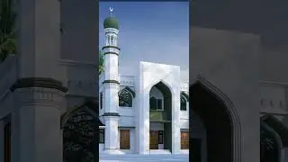 Mosque Design Kerala #design #3dsmax #architecture #shorts #short