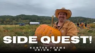 Quick side quest to Hunter Farms in Union WA - PNW Travels