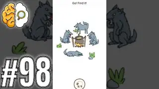 Brain Find Level 98 Go! Find it! Answer hint - Gameplay Solution Walkthrough