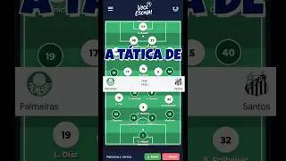 A T&Aacute;TICA de PALMEIRAS x SANTOS! #palmeiras #santos #classico