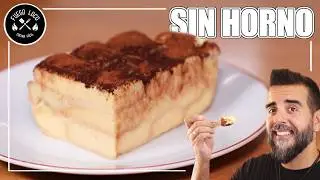 La TARTA de FLAN y VAINILLAS/SOLETILLAS Más Fácil y Deliciosa (Sin Horno y Sin Huevo)