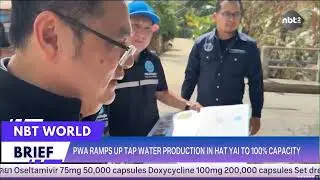 PWA RAMPS UP TAP WATER PRODUCTION IN HAT YAI TO 100% CAPACITY
